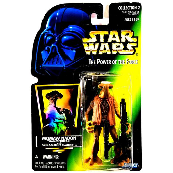 Kenner The Power of the Force MOMAW NADON HAMMERHEAD, New, See Pics/Descr. - Picture 1 of 3